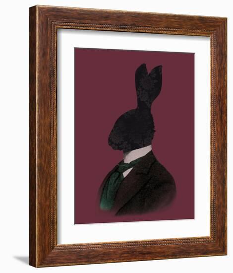 Rabbit Man-Clara Wells-Framed Art Print