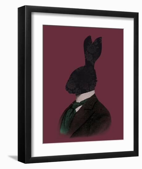 Rabbit Man-Clara Wells-Framed Art Print