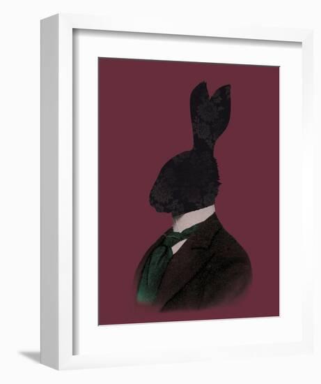 Rabbit Man-Clara Wells-Framed Art Print