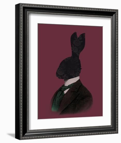 Rabbit Man-Clara Wells-Framed Art Print