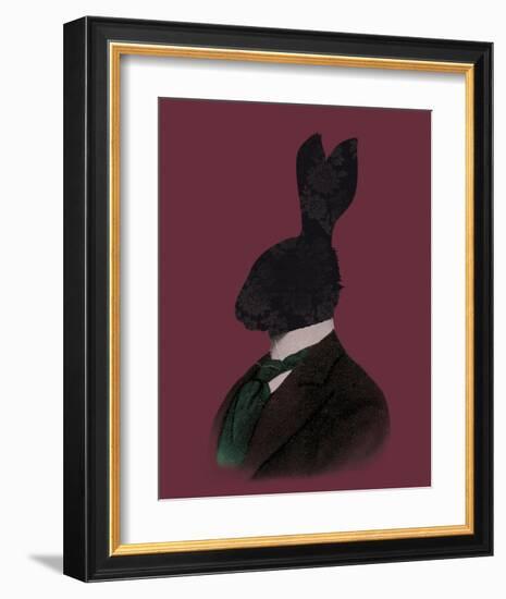 Rabbit Man-Clara Wells-Framed Art Print