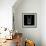 Rabbit on Black-Lisa Kroll-Framed Premium Giclee Print displayed on a wall