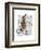 Rabbit on Penny Farthing-Fab Funky-Framed Art Print