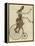 Rabbit on Penny Farthing-Fab Funky-Framed Stretched Canvas