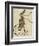 Rabbit on Penny Farthing-Fab Funky-Framed Art Print