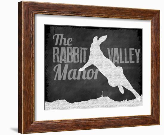 Rabbit Valley Manor-null-Framed Giclee Print