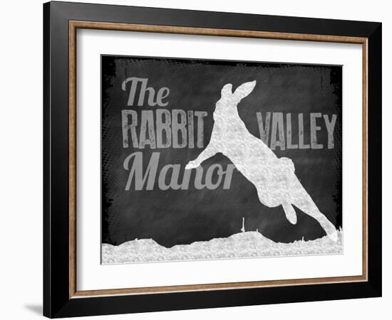 Rabbit Valley Manor-null-Framed Giclee Print