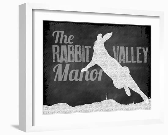 Rabbit Valley Manor-null-Framed Giclee Print