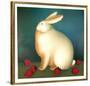 Rabbit with Strawberries-Igor Galanin-Framed Limited Edition