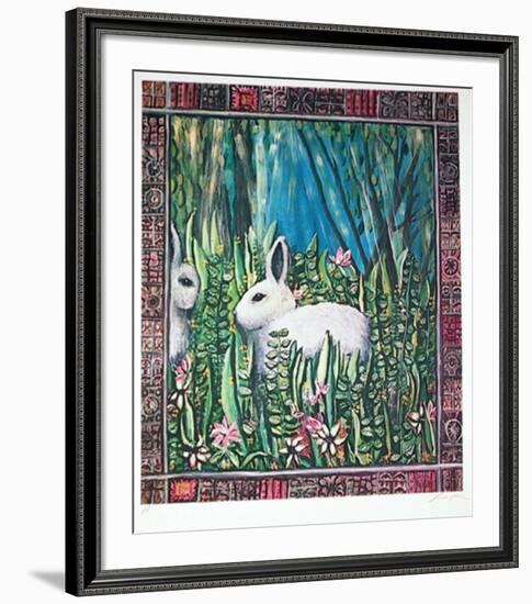 Rabbit-Susan Gardner-Framed Collectable Print