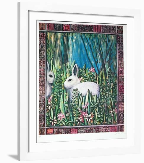 Rabbit-Susan Gardner-Framed Collectable Print