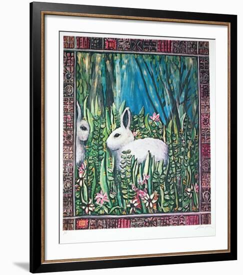 Rabbit-Susan Gardner-Framed Collectable Print