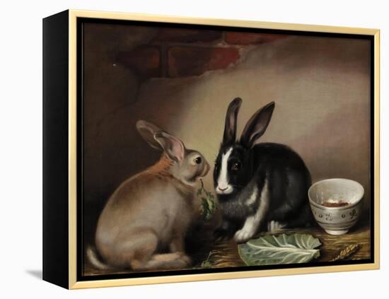 Rabbits-Joseph Thomas Wilson-Framed Premier Image Canvas