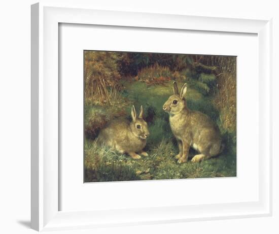 Rabbits-Henry Carter-Framed Giclee Print