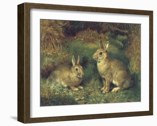 Rabbits-Henry Carter-Framed Giclee Print