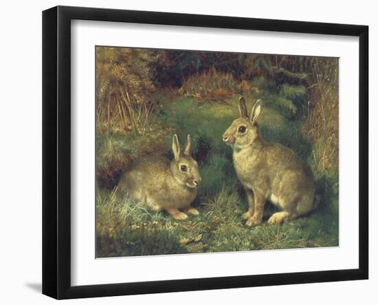 Rabbits-Henry Carter-Framed Giclee Print