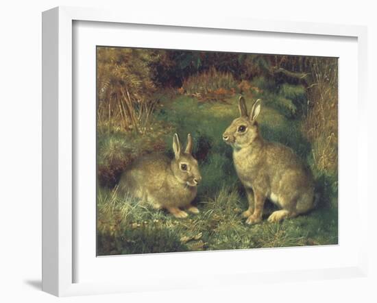 Rabbits-Henry Carter-Framed Giclee Print