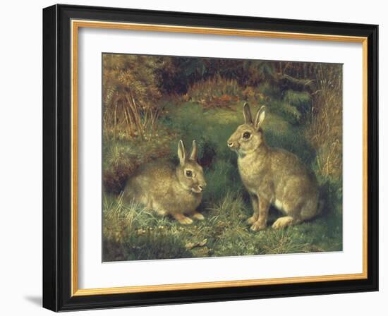 Rabbits-Henry Carter-Framed Giclee Print