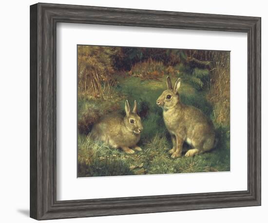 Rabbits-Henry Carter-Framed Giclee Print