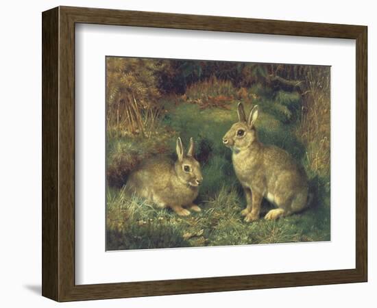 Rabbits-Henry Carter-Framed Giclee Print