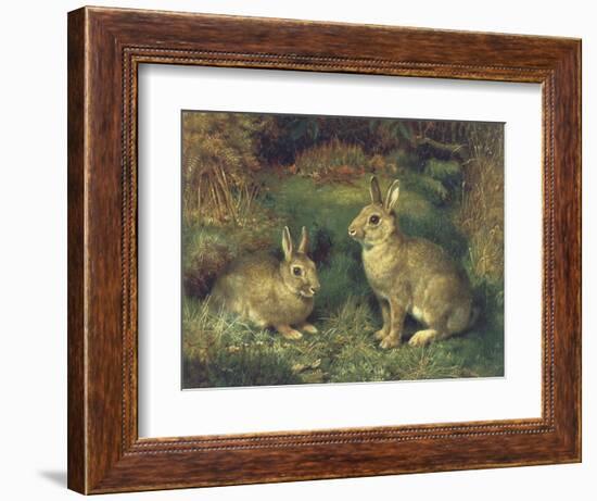 Rabbits-Henry Carter-Framed Giclee Print