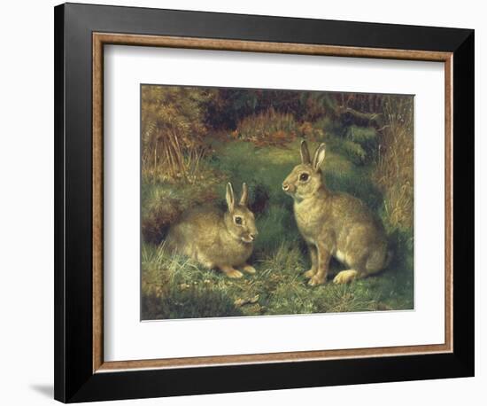 Rabbits-Henry Carter-Framed Giclee Print