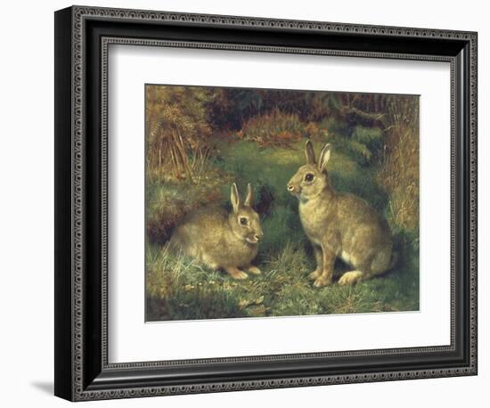 Rabbits-Henry Carter-Framed Giclee Print