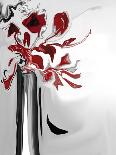 Red Orchid 2-Rabi Khan-Art Print
