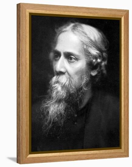 Rabindranath Tagore (1861-194), Indian Philosopher and Poet, C1930-1941-null-Framed Premier Image Canvas