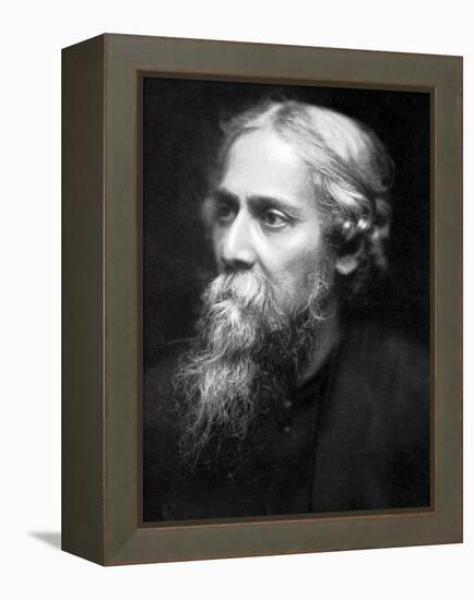 Rabindranath Tagore (1861-194), Indian Philosopher and Poet, C1930-1941-null-Framed Premier Image Canvas