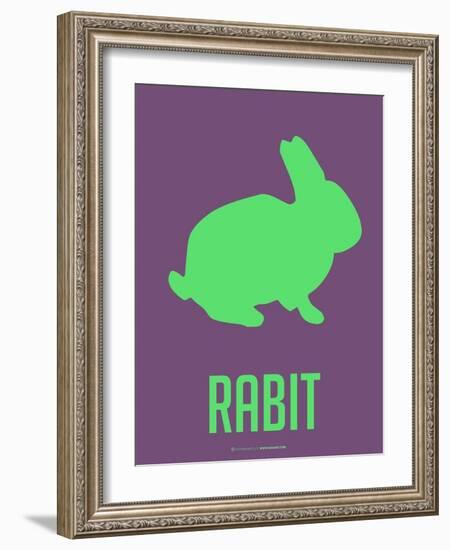 Rabit Green-NaxArt-Framed Art Print