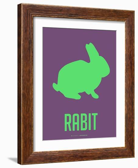 Rabit Green-NaxArt-Framed Art Print