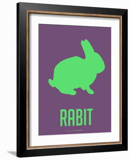 Rabit Green-NaxArt-Framed Art Print