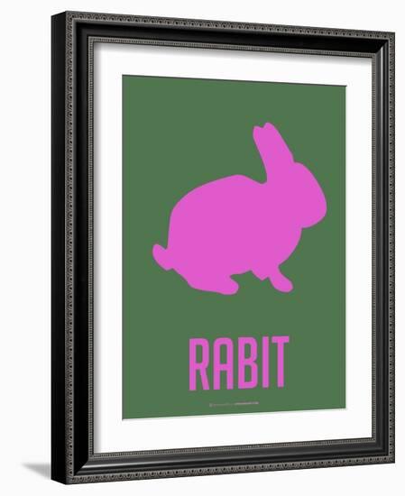 Rabit Pink-NaxArt-Framed Art Print