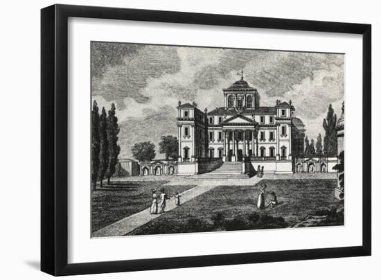 Racconigi Castle, Italy, 17th Century-null-Framed Giclee Print