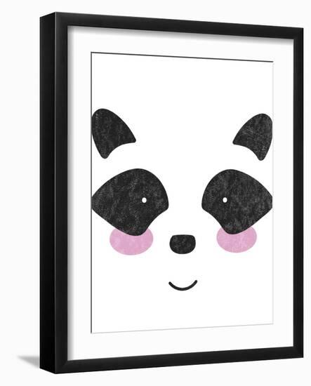 Raccoon Hugs-Clara Wells-Framed Art Print