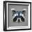 Raccoon Low Poly Portrait-kakmyc-Framed Art Print