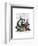 Raccoon Party-Fab Funky-Framed Art Print