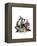 Raccoon Party-Fab Funky-Framed Stretched Canvas