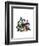 Raccoon Party-Fab Funky-Framed Art Print