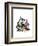 Raccoon Party-Fab Funky-Framed Art Print