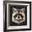 Raccoon-Lora Kroll-Framed Art Print