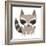 Raccoon-Josefina-Framed Art Print