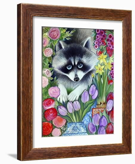 Raccoon-Oxana Zaika-Framed Giclee Print