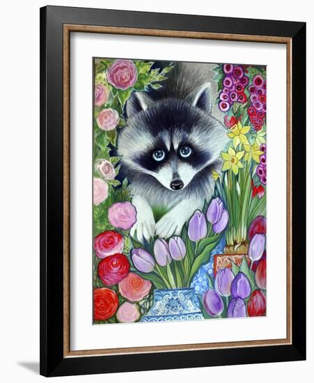 Raccoon-Oxana Zaika-Framed Giclee Print