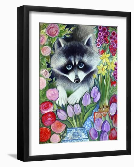 Raccoon-Oxana Zaika-Framed Giclee Print