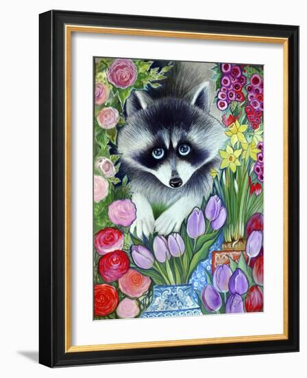 Raccoon-Oxana Zaika-Framed Giclee Print