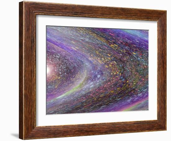 Race around the Sun-MusicDreamerArt-Framed Giclee Print