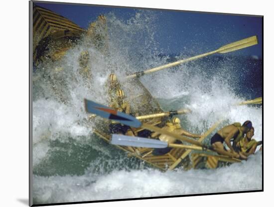 Race at Life Savers Beach Carnival-John Dominis-Mounted Photographic Print