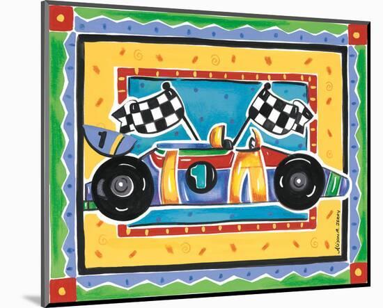 Race Car-Alison Jerry-Mounted Print